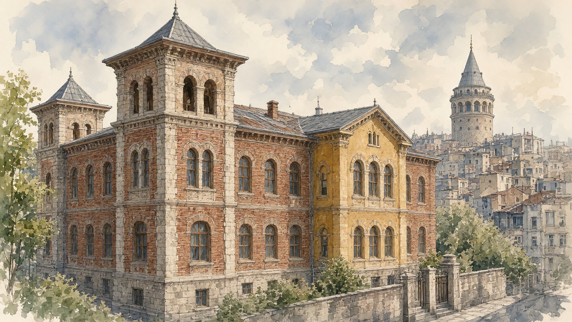 Alman Lisesi ve Beyoğlu Yerleşkesi: Şahkulu Sokak'ta Federal Bütçe, Tarihi Bina Restorasyonu ve Abitur Diplomasisi